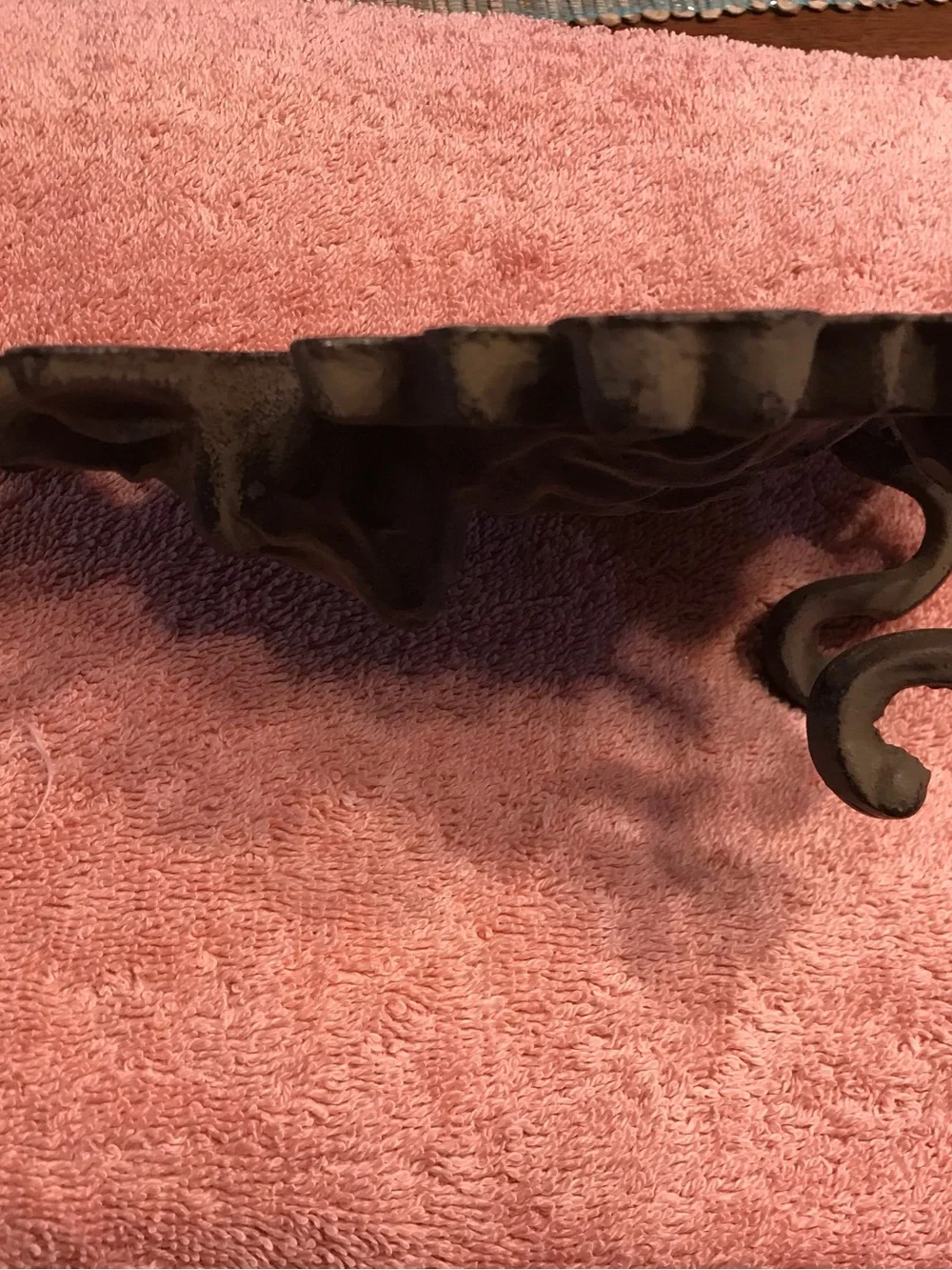 Rustic Cast Iron Brown Deer Head Wall Hook